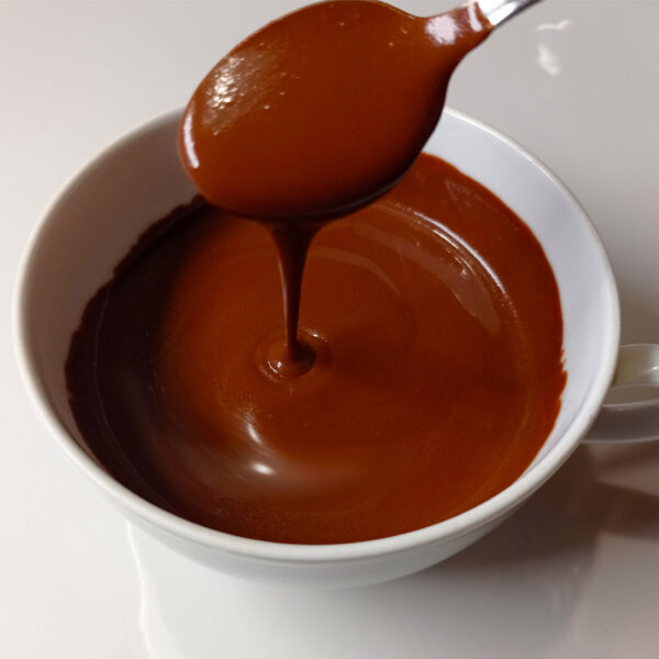 Cioccolata fondente in tazza